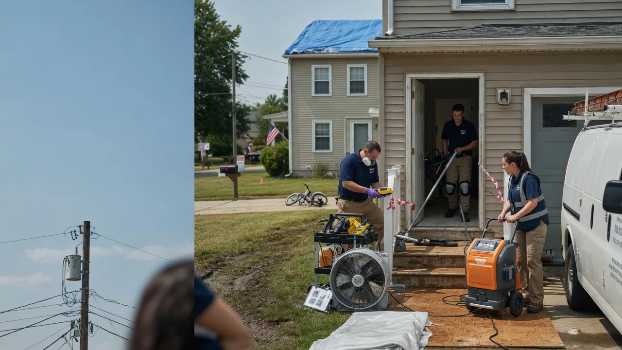 Water Damage Repair in Crowheart, WY near me